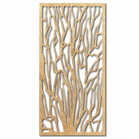 Modernes Holzwaldgemälde für ein harmonisches und gemütliches Interieur