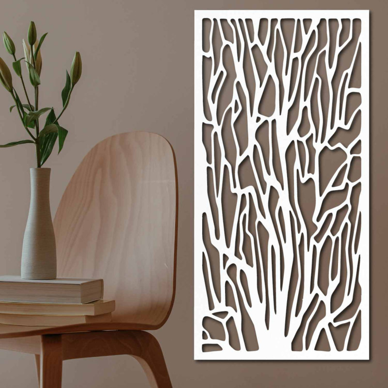 Modernes Holzwaldgemälde für ein harmonisches und gemütliches Interieur