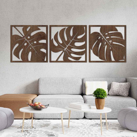 Natürliche Monstera-Wanddekoration | SELERE
