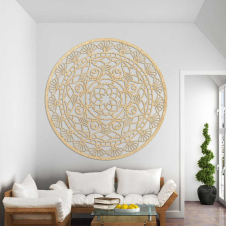 Elegante Mandala-Wanddekoration mit detailliertem geometrischem Muster
