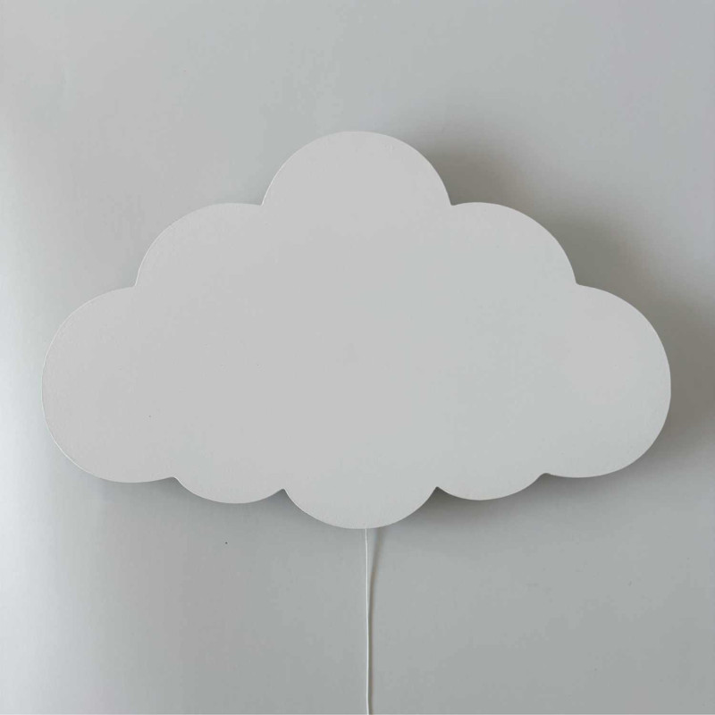 Modernes, wolkenförmiges Nachtlicht fürs Kinderzimmer mit elegantem Design