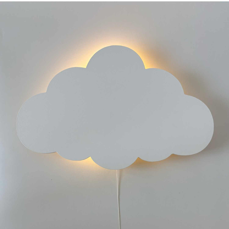Modernes, wolkenförmiges Nachtlicht fürs Kinderzimmer mit elegantem Design