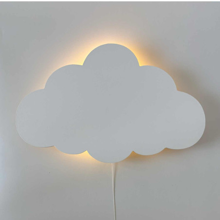 Modernes, wolkenförmiges Nachtlicht fürs Kinderzimmer mit elegantem Design