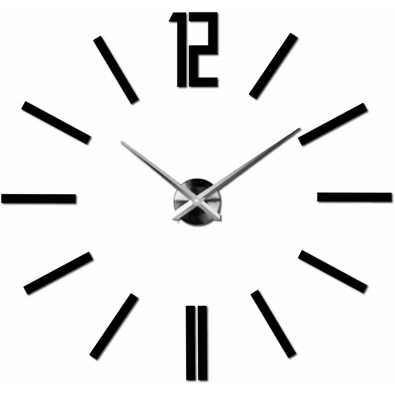 Wanduhren zum Aufkleben, Luxus-Stent-Uhren, Kunststoffuhren