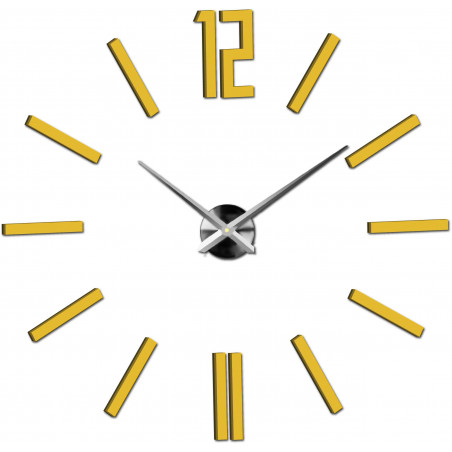 Wanduhren zum Aufkleben, Luxus-Stent-Uhren, Kunststoffuhren