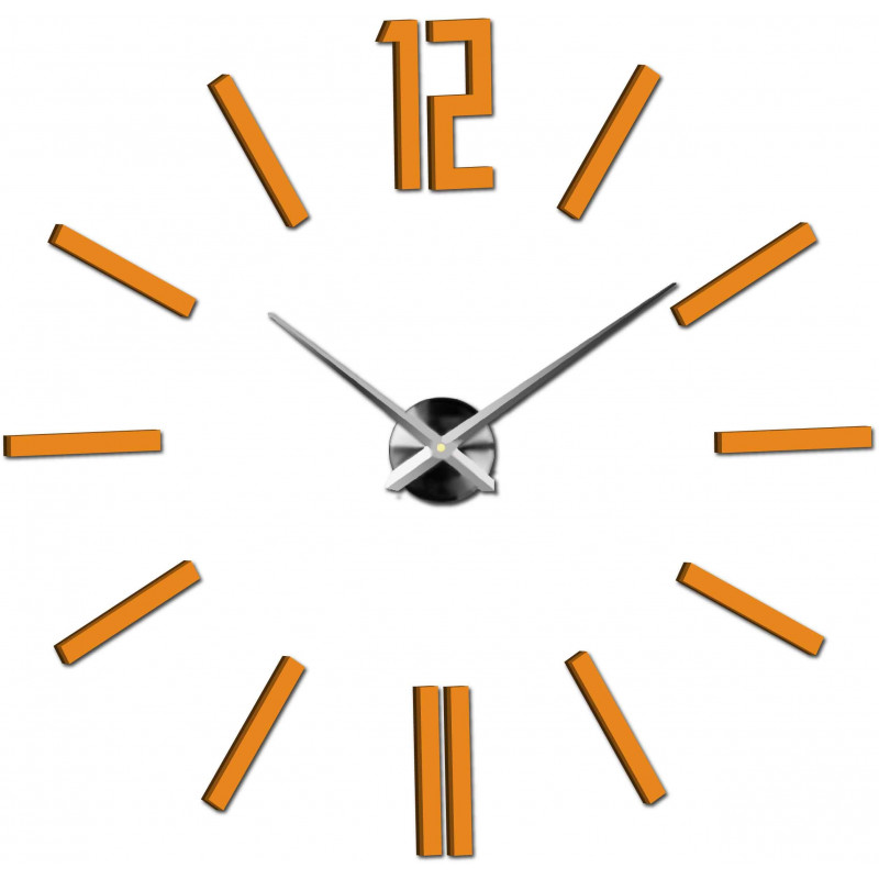 Wanduhren zum Aufkleben, Luxus-Stent-Uhren, Kunststoffuhren