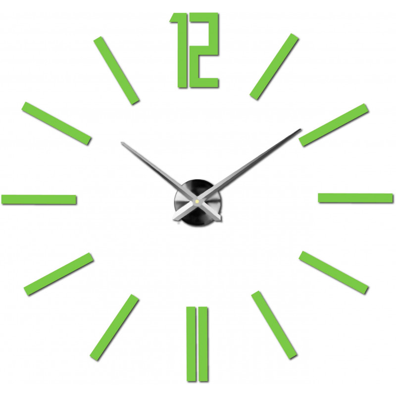 Wanduhren zum Aufkleben, Luxus-Stent-Uhren, Kunststoffuhren