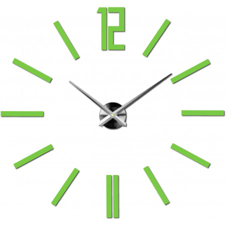 Wanduhren zum Aufkleben, Luxus-Stent-Uhren, Kunststoffuhren