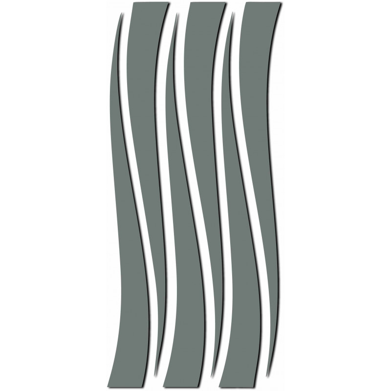 Dekorativer Spiegel. Spiegel Aufkleber an der Wand wie ein Bild oder Dekoration, 3D-Acryl-Aufkleber