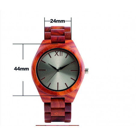 READER Armbanduhr aus Holz. Meine Damen und Herren.