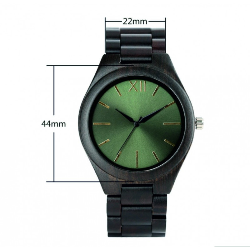 READER Armbanduhr aus Holz. Meine Damen und Herren.