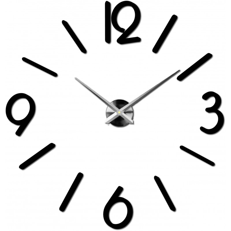 Wanduhren zum Aufkleben, Luxus-Stent-Uhren, Kunststoffuhren