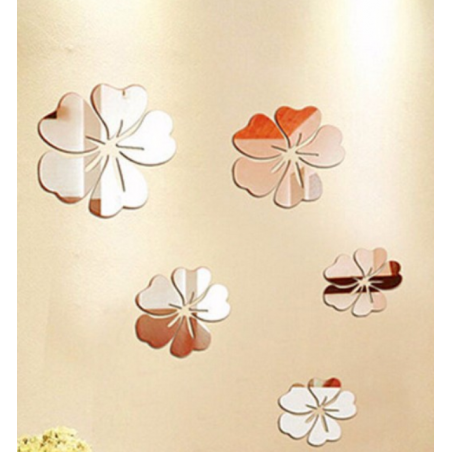 Dekorative Spiegel. Spiegel Wandaufkleber, als Bild oder Dekoration, 3d Acryl Aufkleber