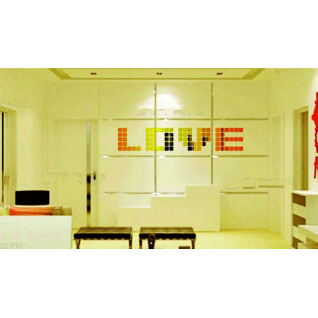 Dekorative Spiegel. Spiegelaufkleber für die Wand, als Bild oder Dekoration, 3D Acrylaufkleber