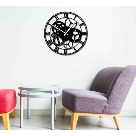Design-Wanduhr für Wohnzimmer, Küche, Kinderzimmer. Wanduhr als Geschenkidee.