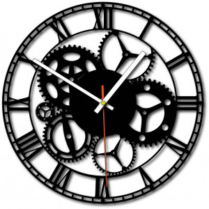 Design-Wanduhr für Wohnzimmer, Küche, Kinderzimmer. Wanduhr als Geschenkidee. 2