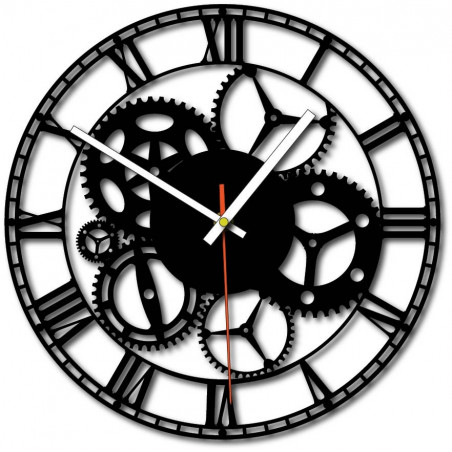 Design-Wanduhr für Wohnzimmer, Küche, Kinderzimmer. Wanduhr als Geschenkidee.