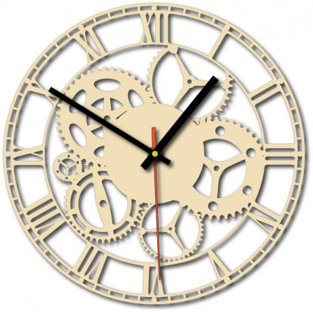 Design-Wanduhr für Wohnzimmer, Küche, Kinderzimmer. Wanduhr als Geschenkidee.