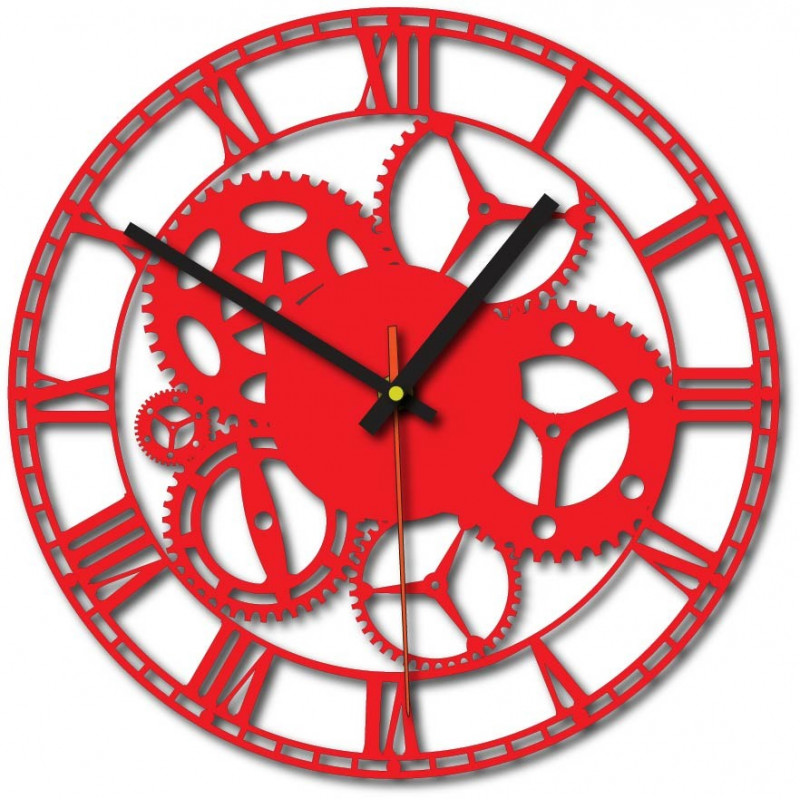 Design-Wanduhr für Wohnzimmer, Küche, Kinderzimmer. Wanduhr als Geschenkidee.
