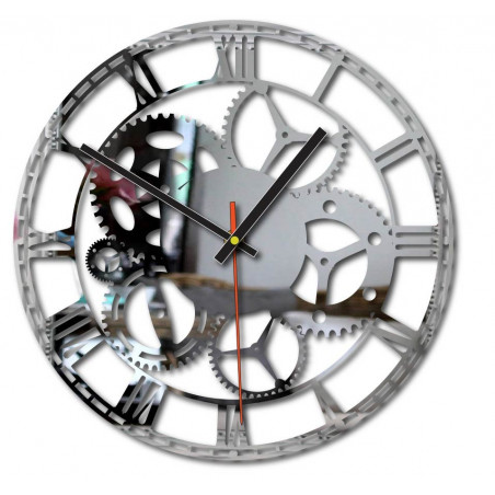 Design-Wanduhr für Wohnzimmer, Küche, Kinderzimmer. Wanduhr als Geschenkidee.