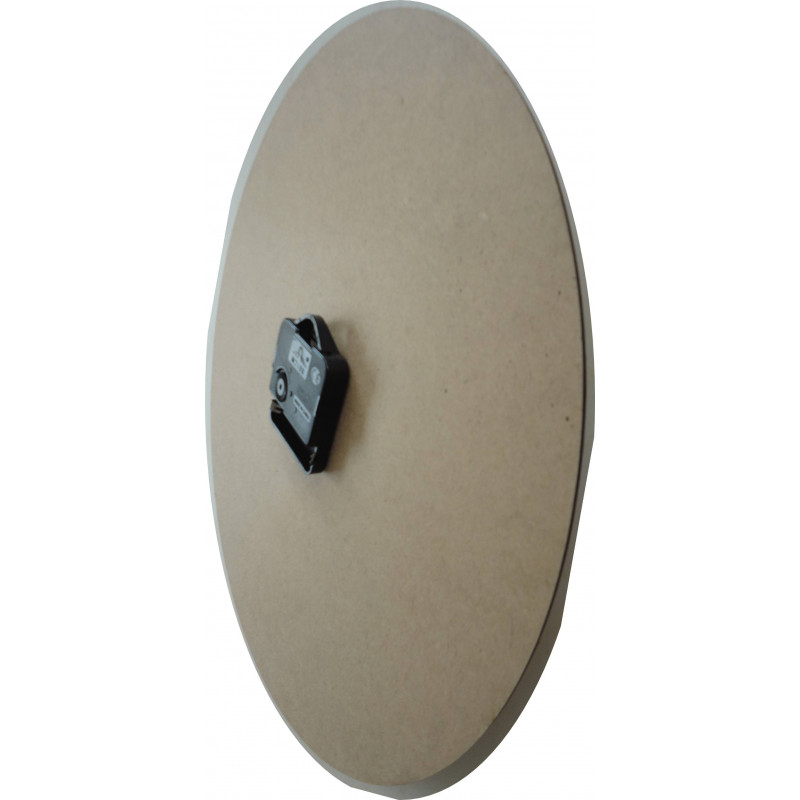 Moderne Wanduhr, Wanduhr aus Holz, Sperrholz