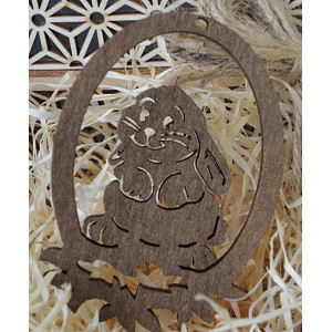 Holz- und Kunststoffornamente, Weihnachtsornamente, Vintage-Accessoires aus Holz 2