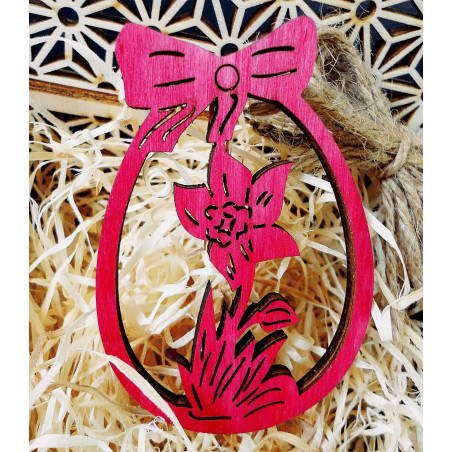 Ornamente aus Holz und Kunststoff, Weihnachtsschmuck, Vintage-Accessoires aus Holz