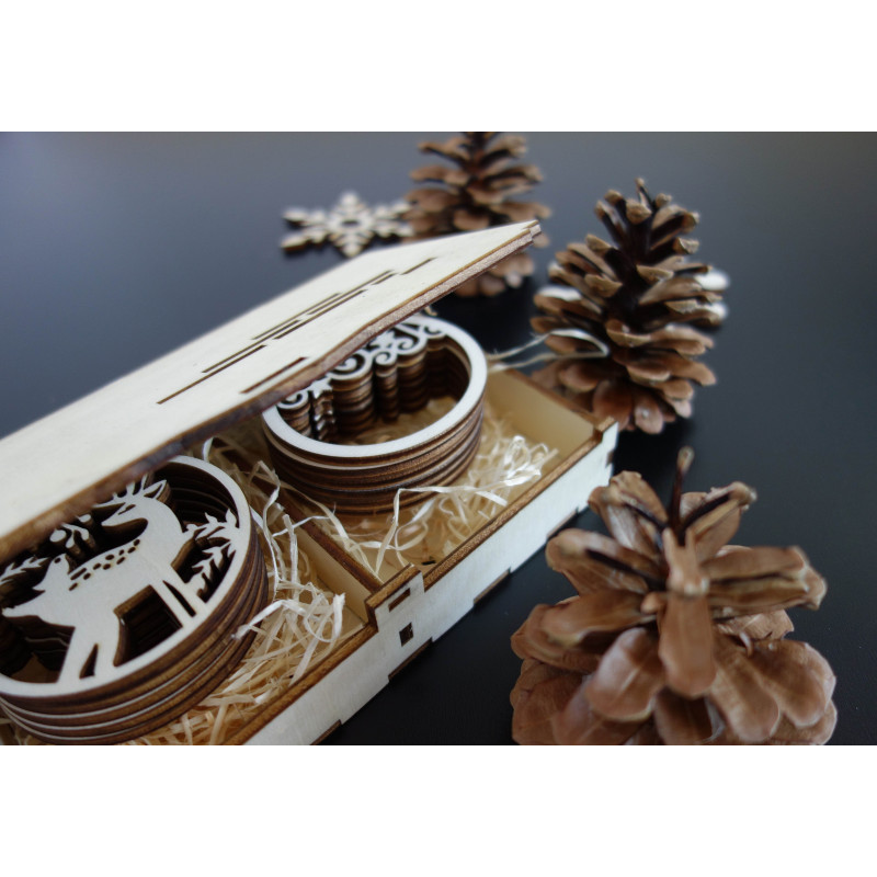 Ornamentmaße, Weihnachtsschmuck, Holzaccessoires, Holz- und Kunststoffornamente