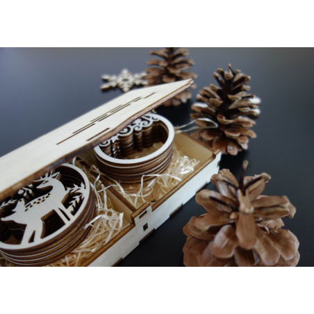 Ornamentmaße, Weihnachtsschmuck, Holzaccessoires, Holz- und Kunststoffornamente