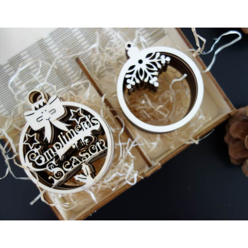 Maße von Ornamenten, Weihnachtsschmuck, Holzaccessoires, Holz- oder Kunststoffdekorationen