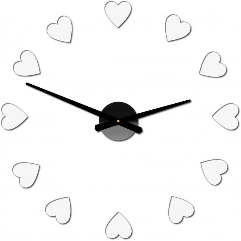 Klebe Wanduhr, Luxus Wanduhr, Plastikuhr