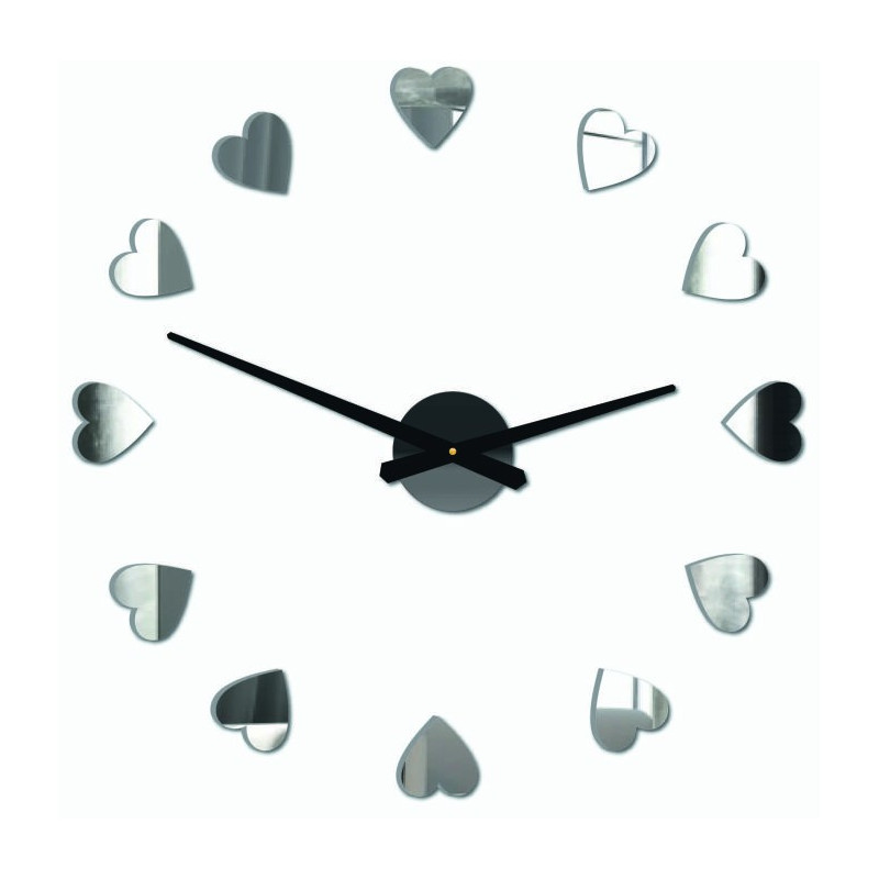 Klebe Wanduhr, Luxus Wanduhr, Plastikuhr