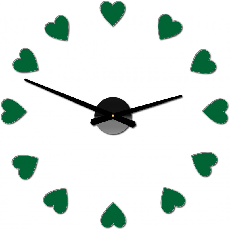 Klebe Wanduhr, Luxus Wanduhr, Plastikuhr