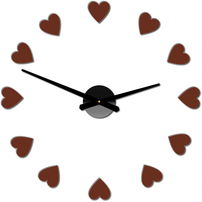 Klebe Wanduhr, Luxus Wanduhr, Plastikuhr