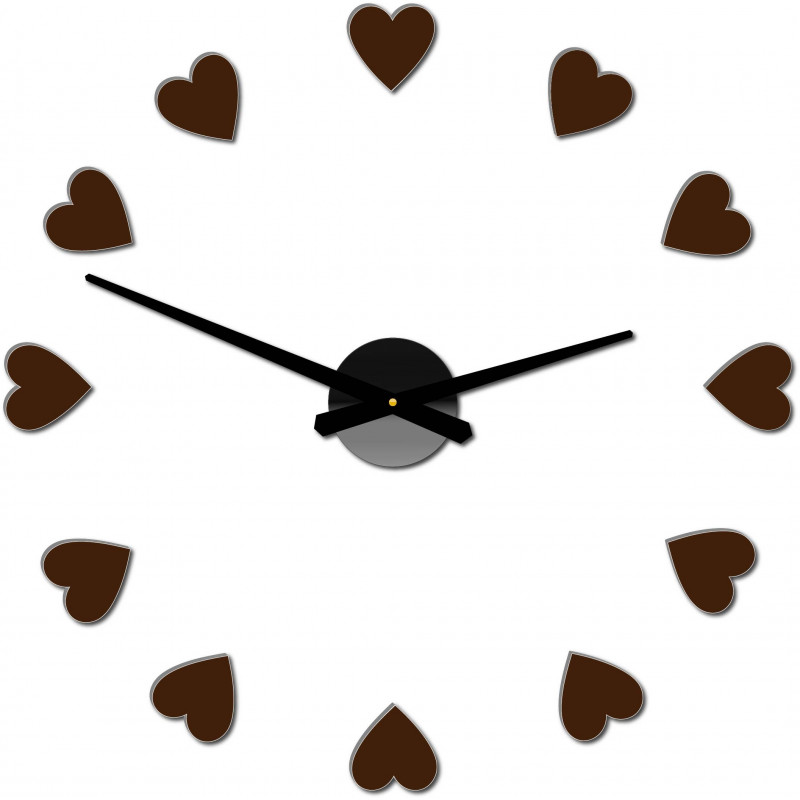 Klebe Wanduhr, Luxus Wanduhr, Plastikuhr