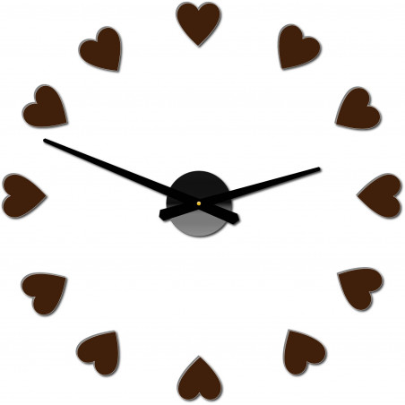 Klebe Wanduhr, Luxus Wanduhr, Plastikuhr