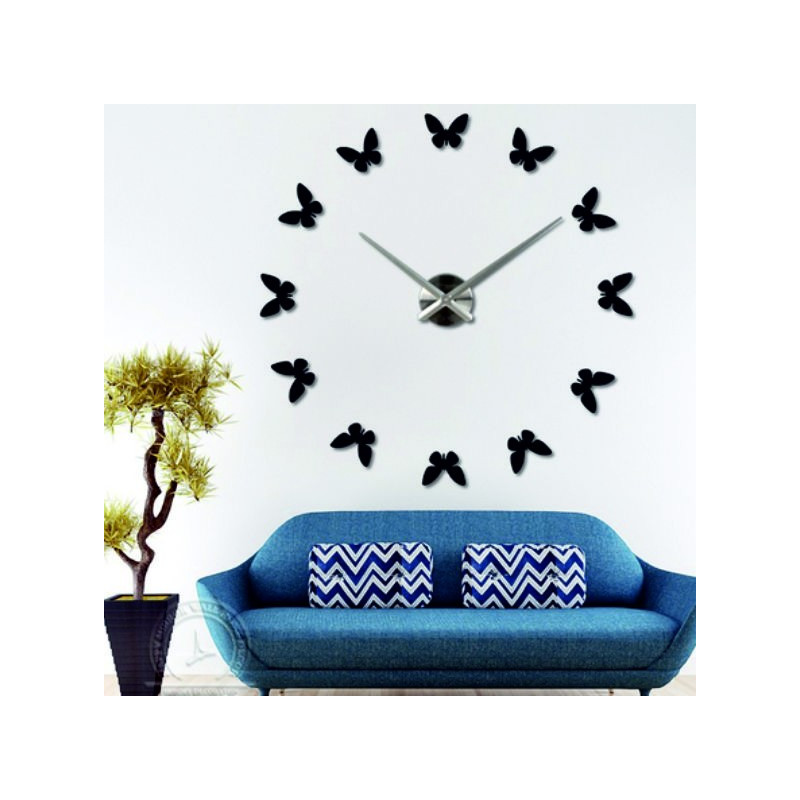 Klebe Wanduhr, Luxus Wanduhr, Plastikuhr