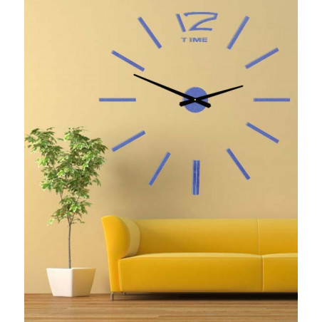 Moderne Wanduhr, Wanduhr aus Holz, Sperrholz