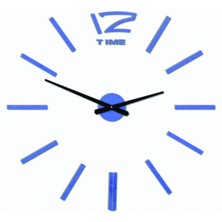 Moderne Wanduhr, Wanduhr aus Holz, Sperrholz