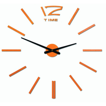 Moderne Wanduhr, Wanduhr aus Holz, Sperrholz