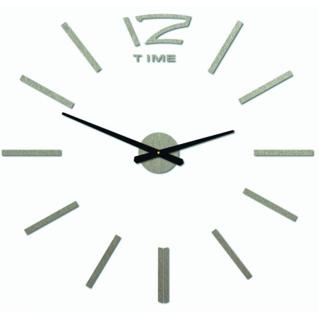 Moderne Wanduhr, Wanduhr aus Holz, Sperrholz