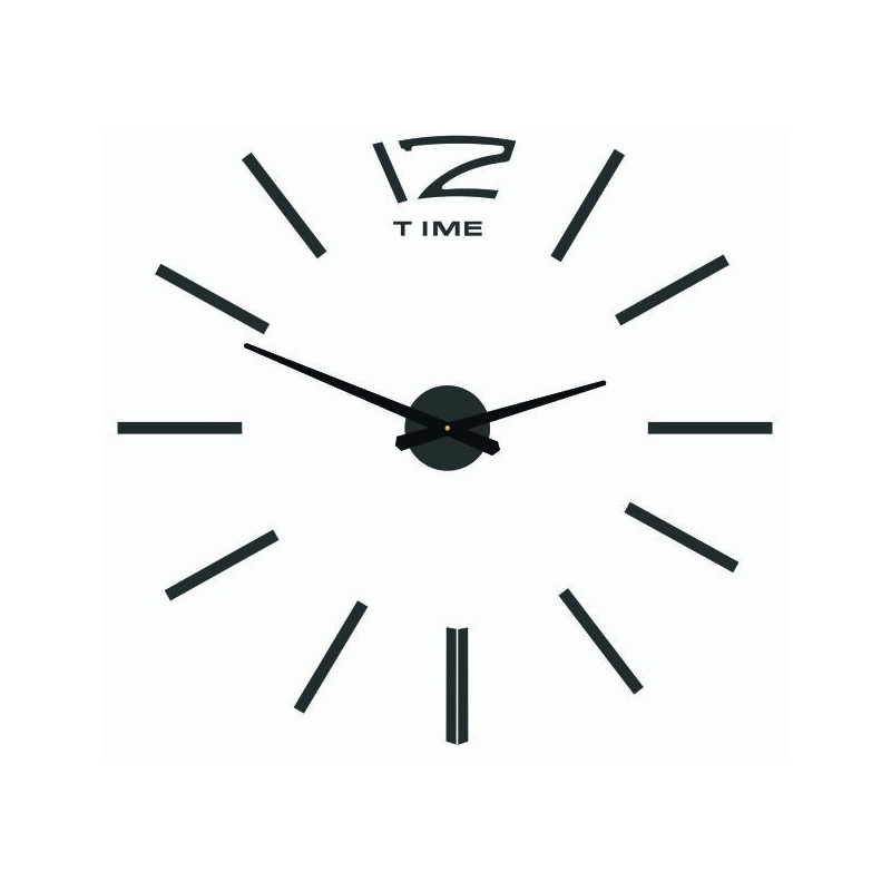 Moderne Wanduhr, Wanduhr aus Holz, Sperrholz