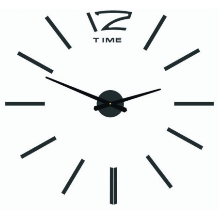 Moderne Wanduhr, Wanduhr aus Holz, Sperrholz