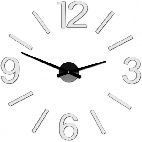 Selbstklebende Wanduhr fürs Wohnzimmer