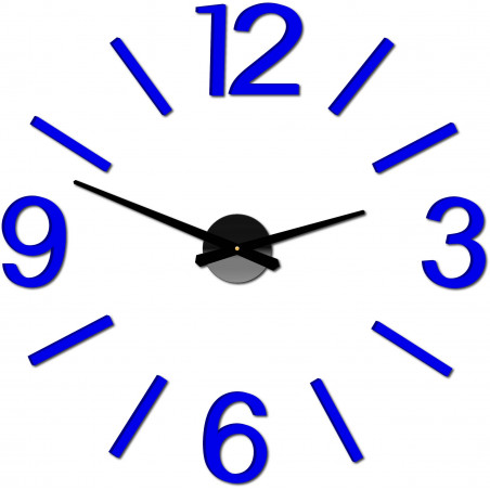 Selbstklebende Wanduhr fürs Wohnzimmer