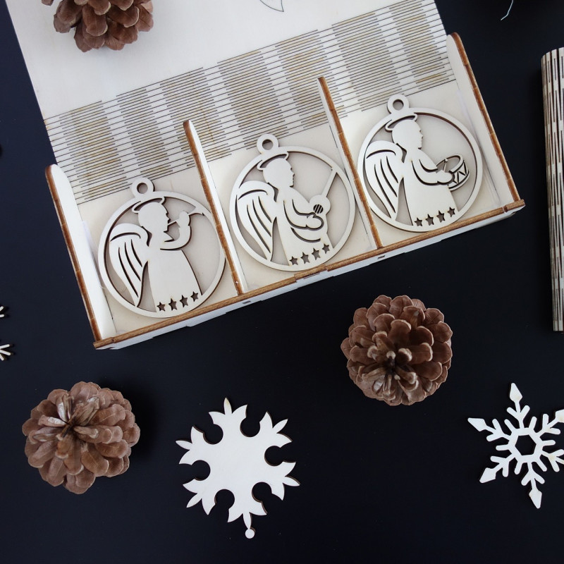 Ornamente für Weihnachtsbaum, 1 Satz-18 Stück