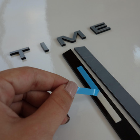 Moderne Wanduhr sieben 2D Plexiglas SPIEGEL