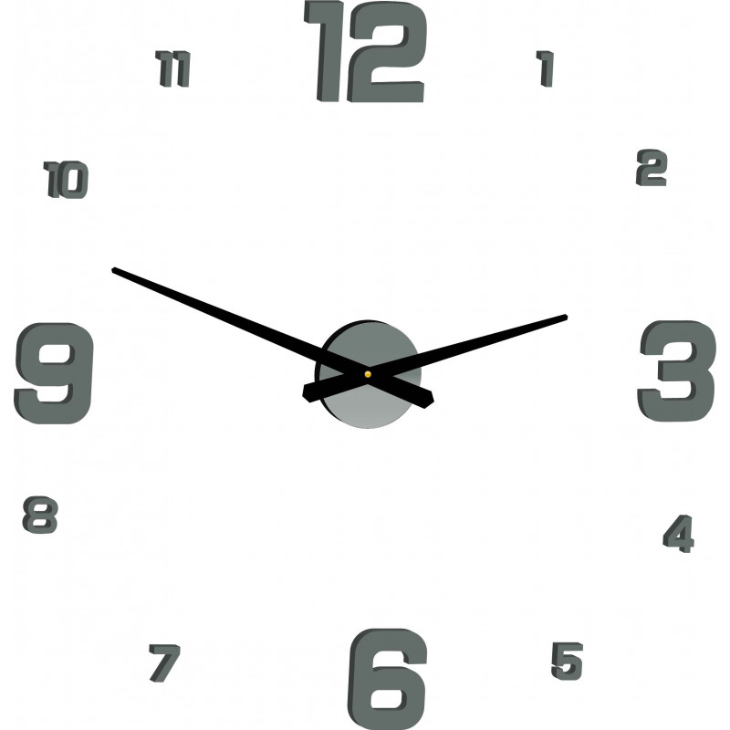 Moderne Wanduhr JOLYI FOX Plexi, farbenfrohe Uhr für Ihre Inneneinrichtung.