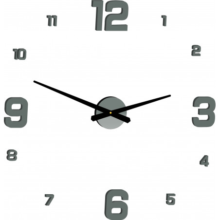 Moderne Wanduhr JOLYI FOX Plexi, farbenfrohe Uhr für Ihre Inneneinrichtung.