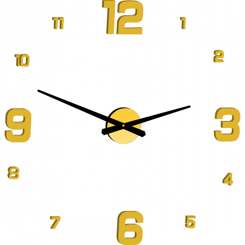 Farbenfrohe Uhren für Ihre Inneneinrichtung. Moderne Wanduhr JOLYI FOX aus Plexiglas.